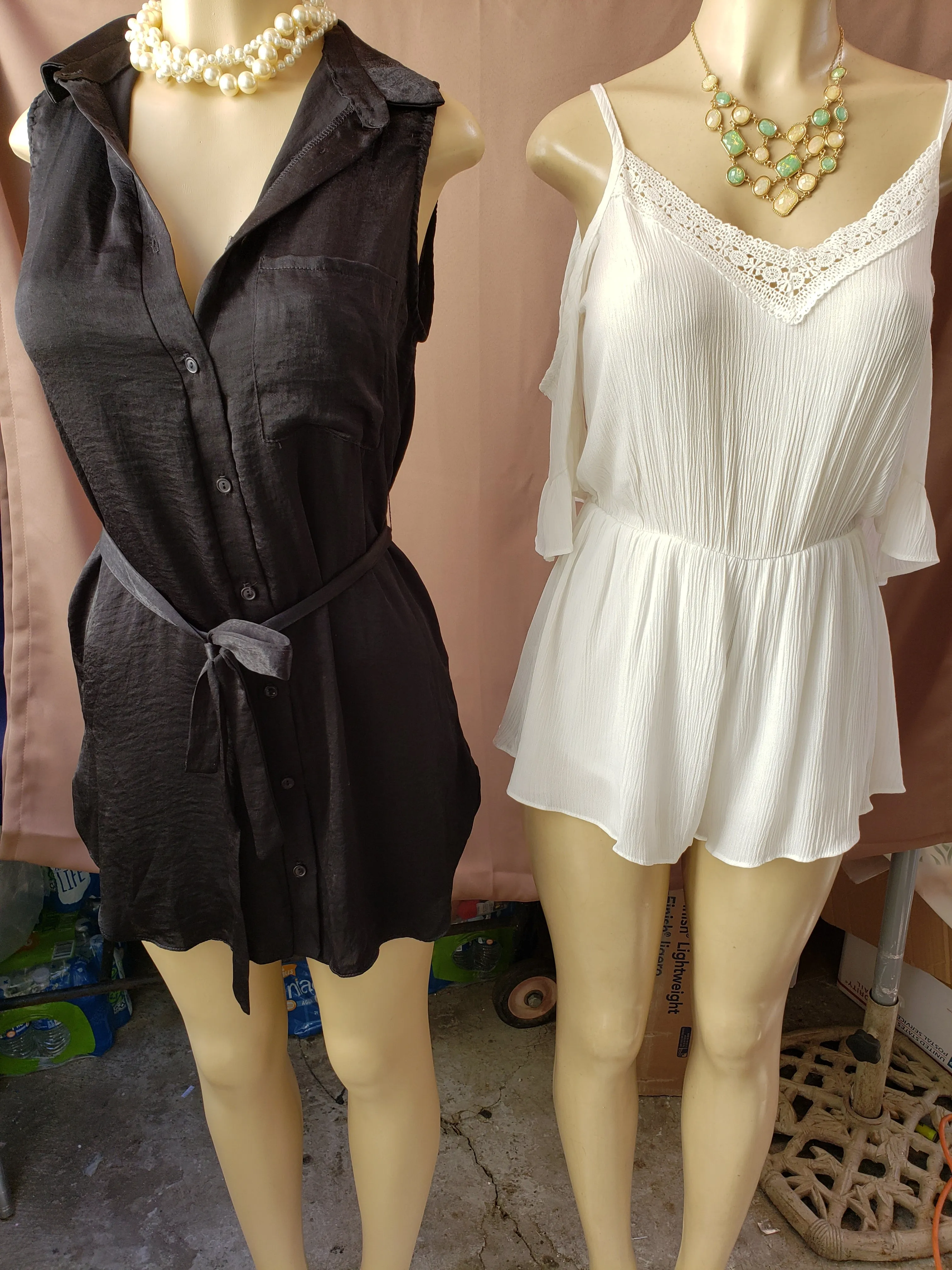 Boutique summer dress and romper