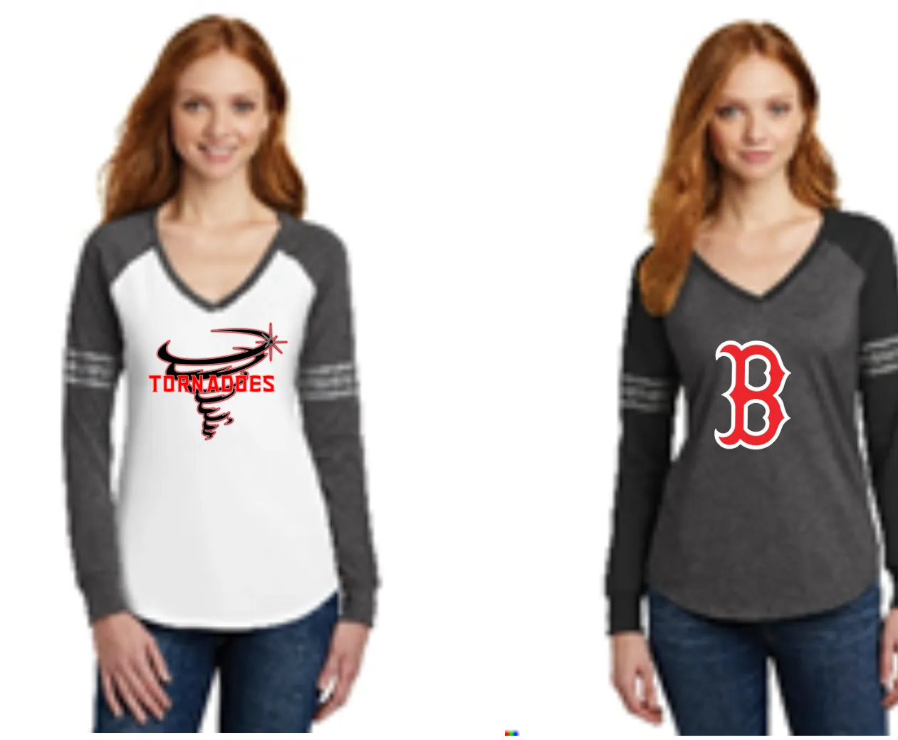 BRADFORD TORNADO LADIES GAME DAY RAGLAN LS