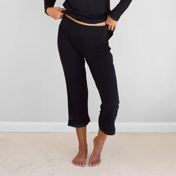 Capri Pant: Black