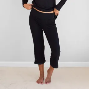 Capri Pant: Black