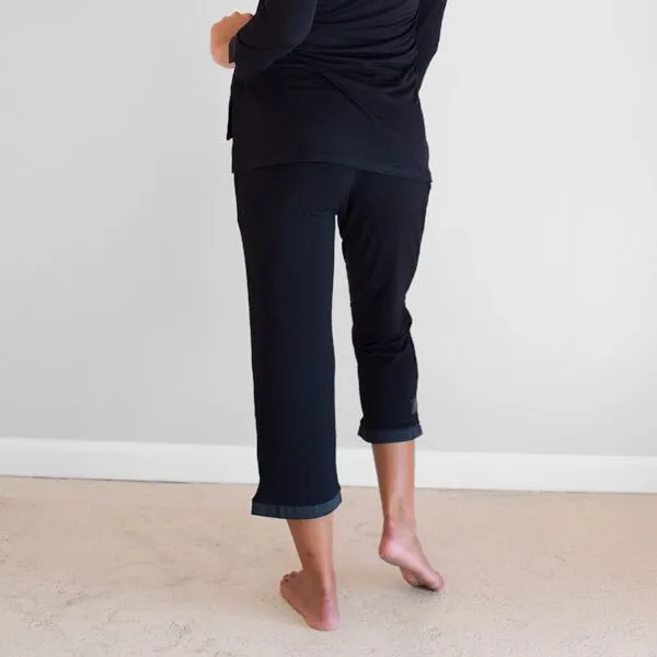 Capri Pant: Black