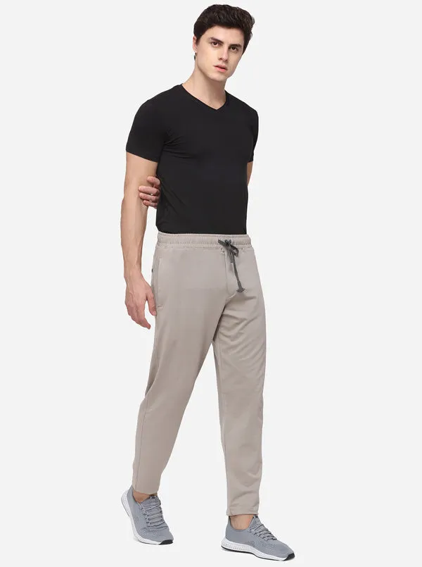 Cobblestone Solid Regular Fit Track Pants | JadeBlue