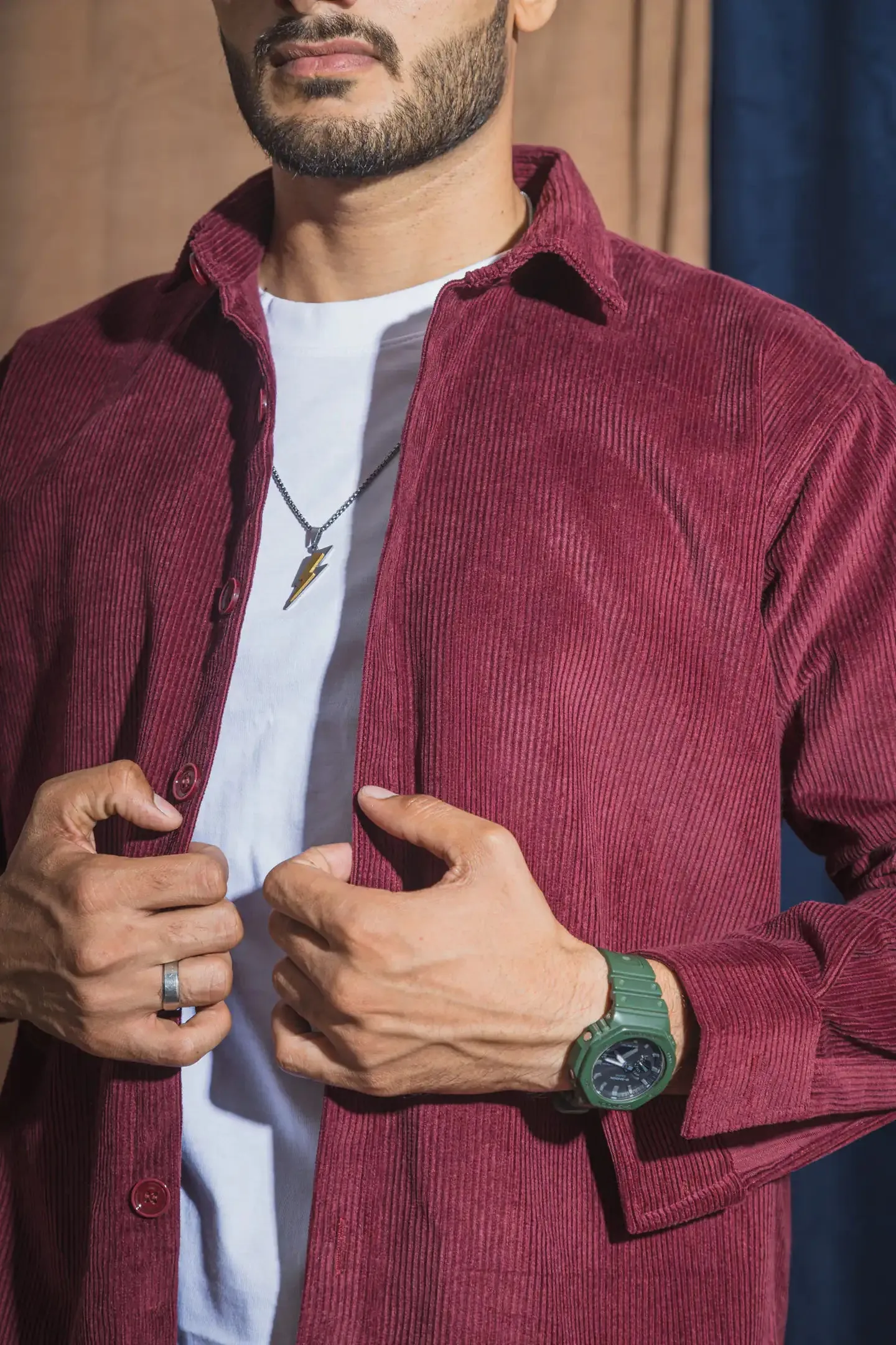 Corduroy Relaxed Fit Shirt