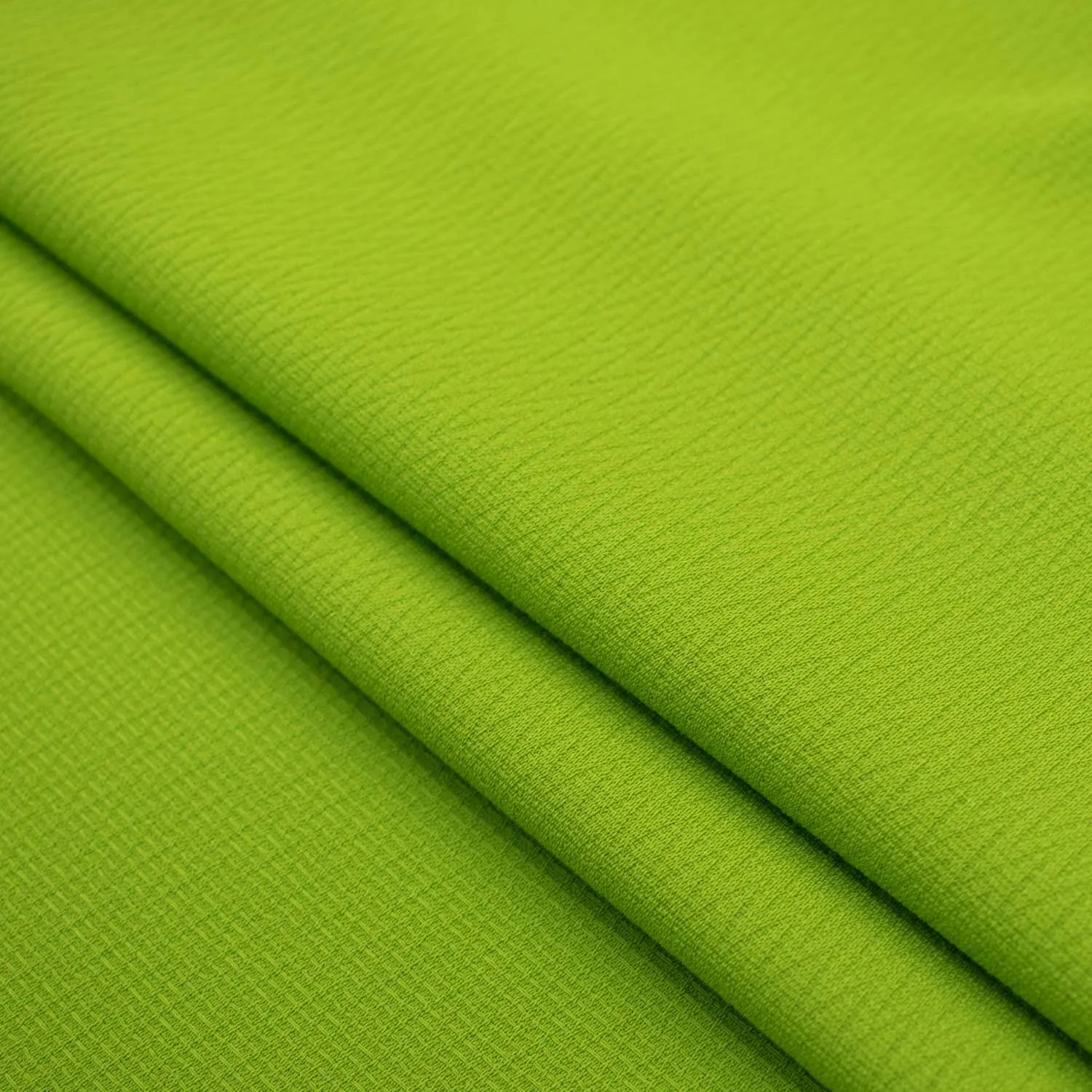 Crepe Suiting Bright Green