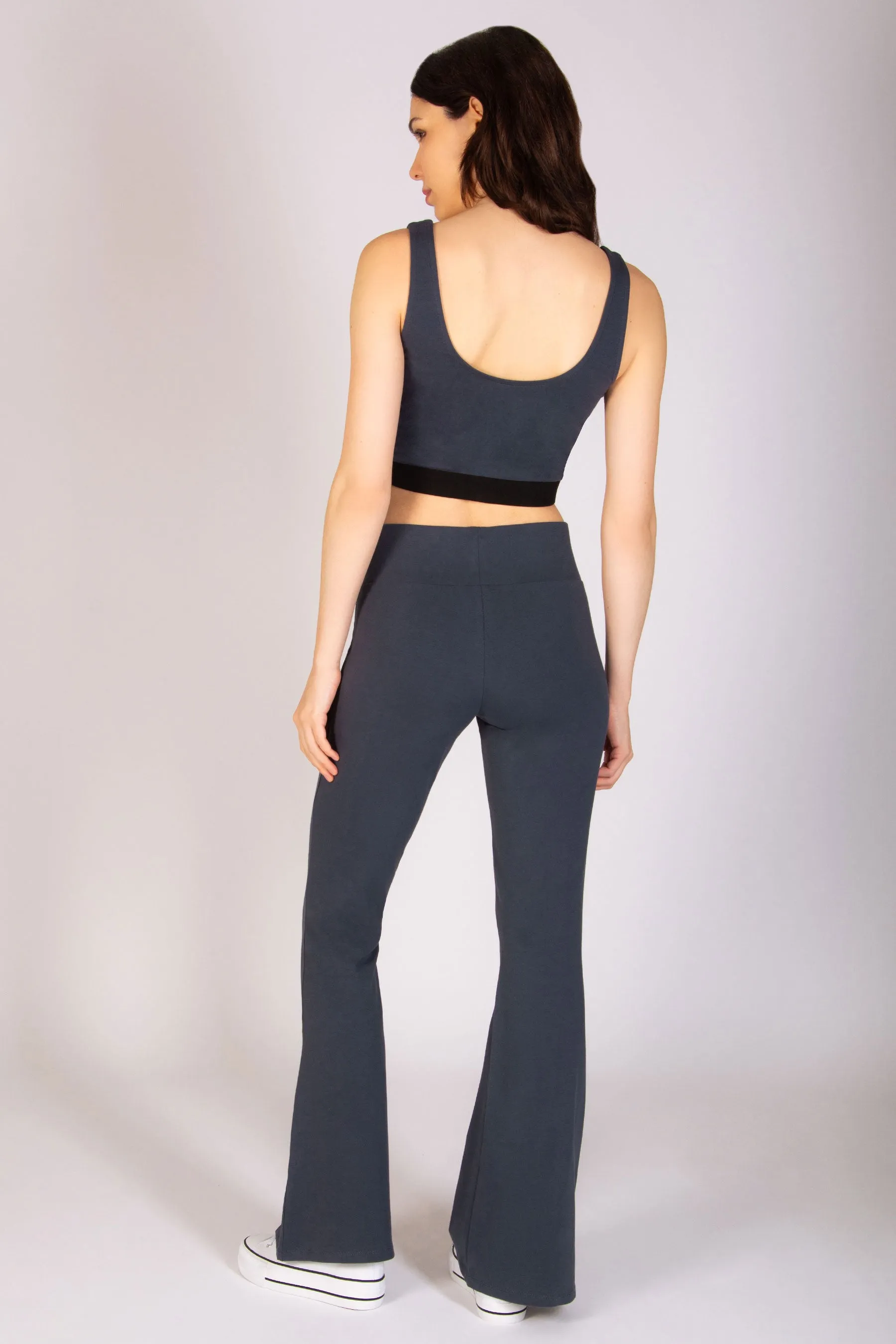 Flare Jersey Trousers