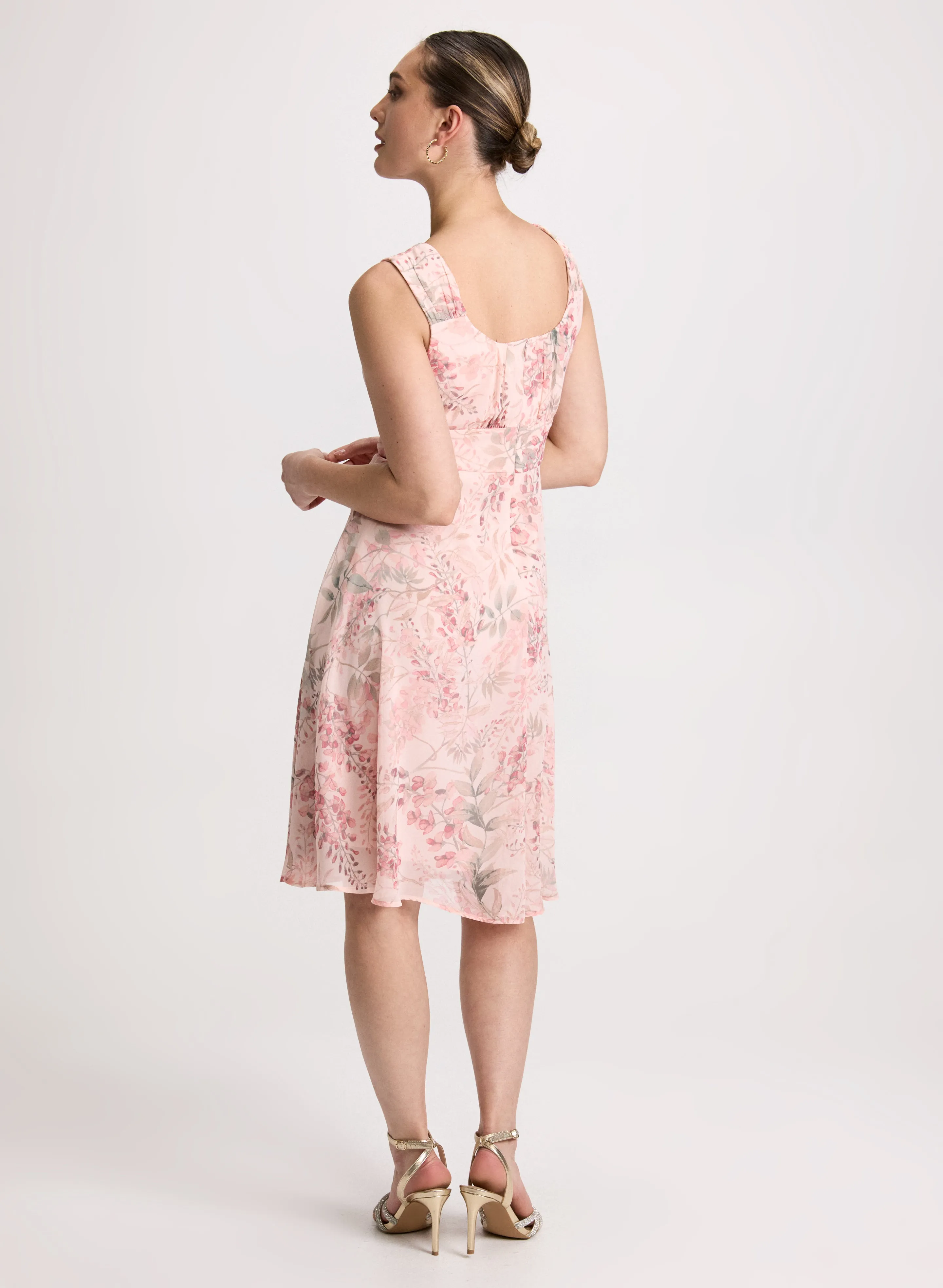 Floral Empire Waist Dress