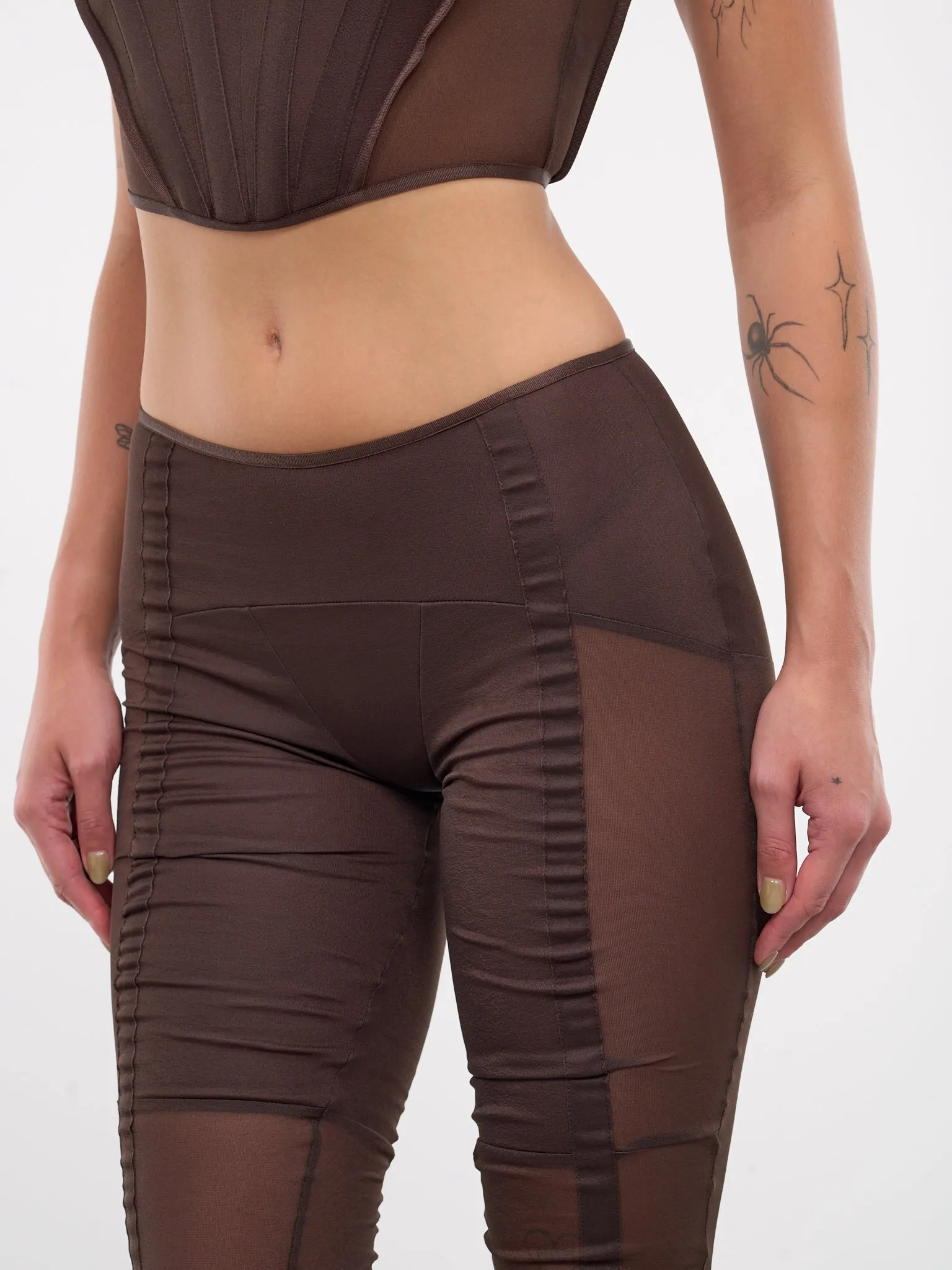 Grace Capri Pants (GRACA0BROWN-BROWN)