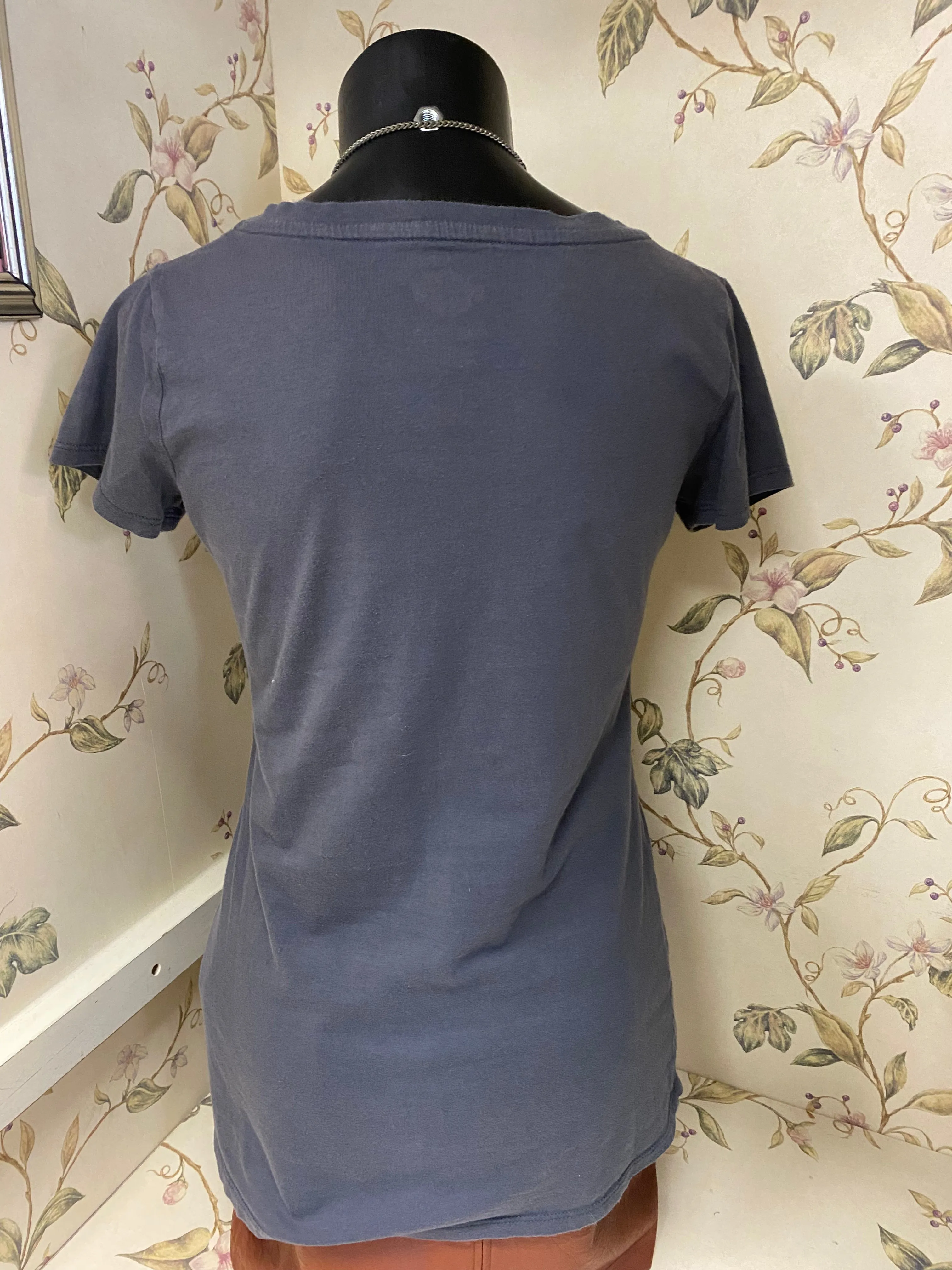 Harley Davidson Gray Tops, S