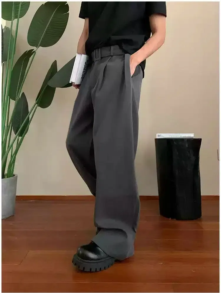 Holo Waist Belt Bootcut Trousers