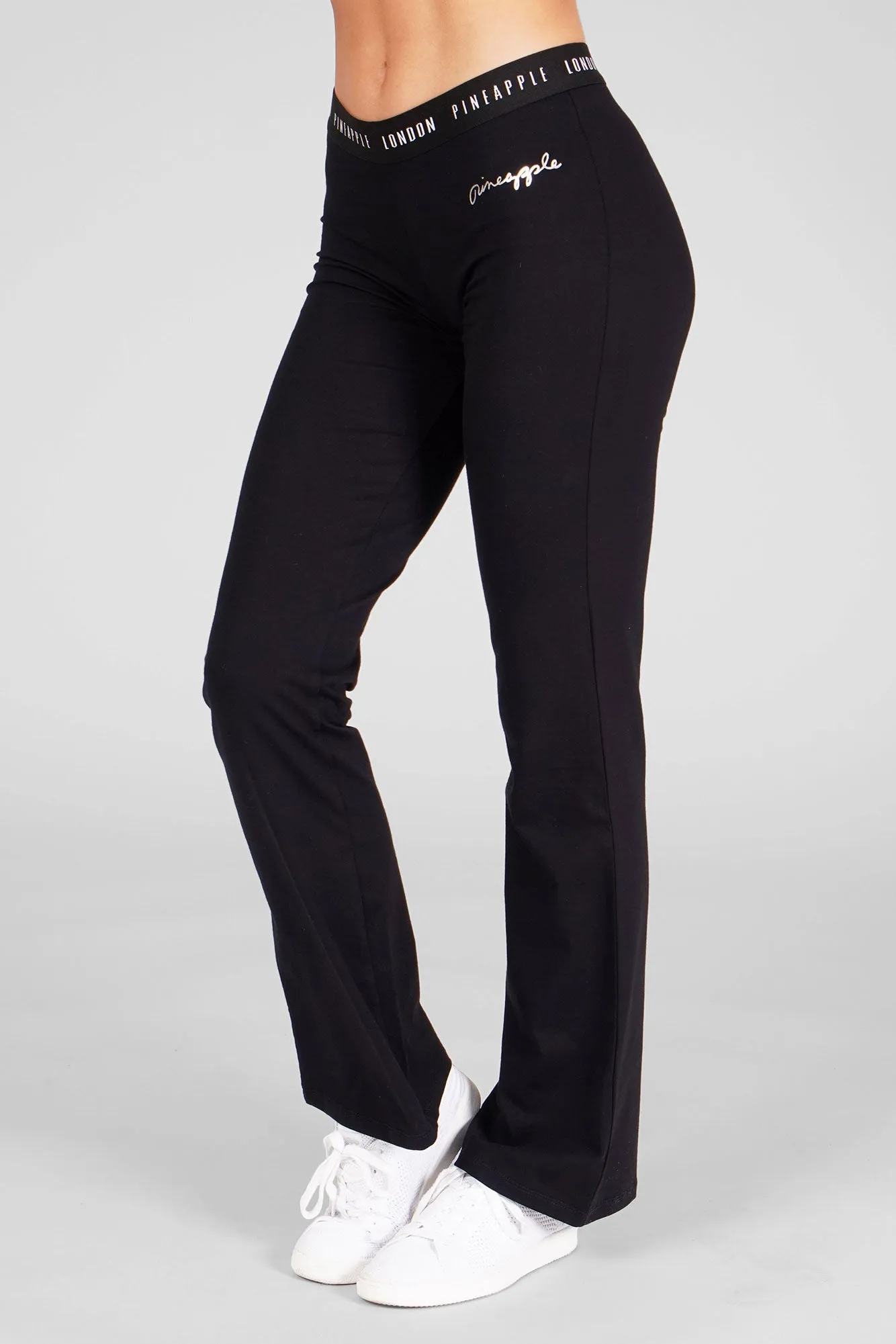 Jacquard Band Jersey Trousers