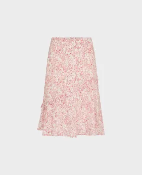 Liberty Print Silk Short Skirt