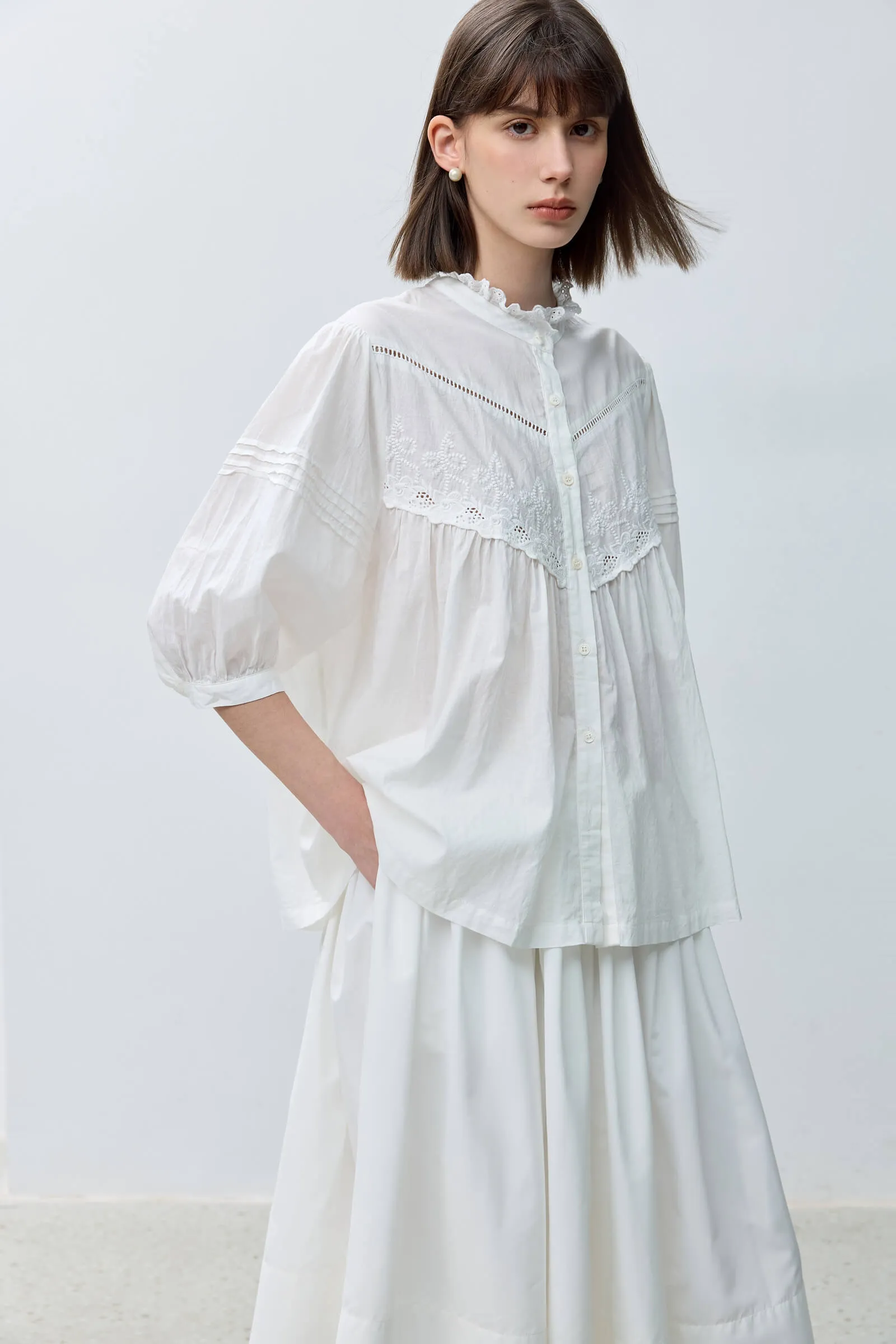 LILY French Relaxed Shirt