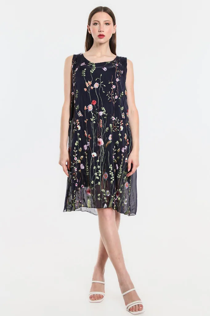 Linea Embroidered Garden Dress (DT223)