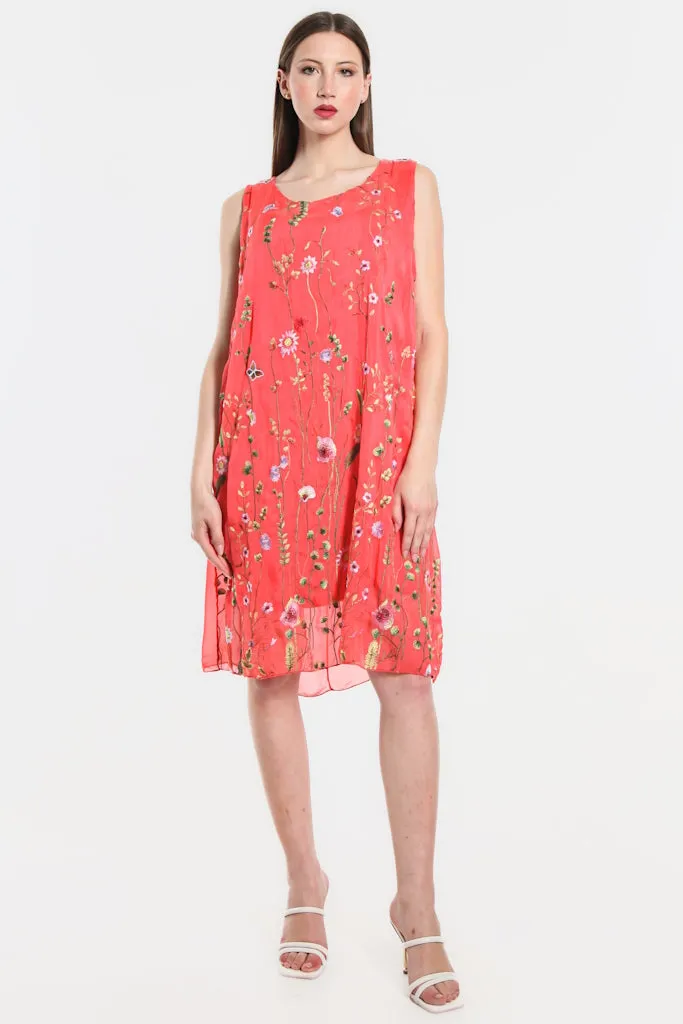 Linea Embroidered Garden Dress (DT223)