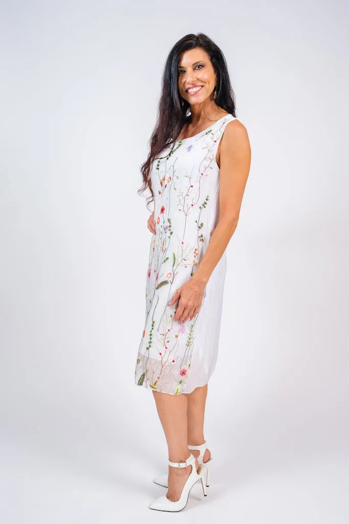 Linea Embroidered Garden Dress (DT223)