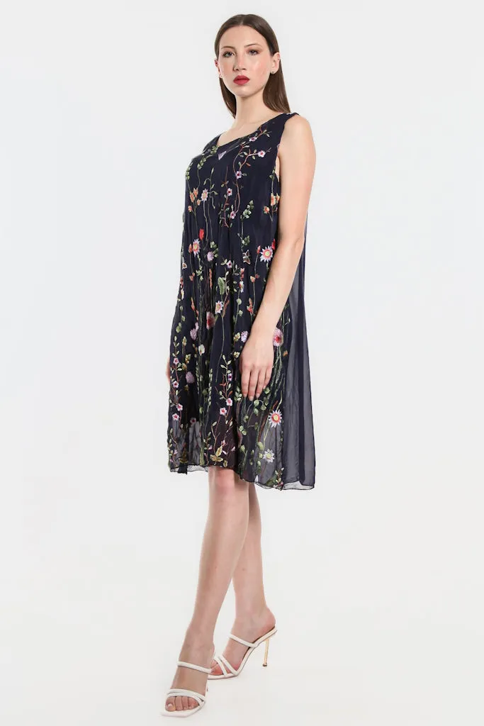 Linea Embroidered Garden Dress (DT223)