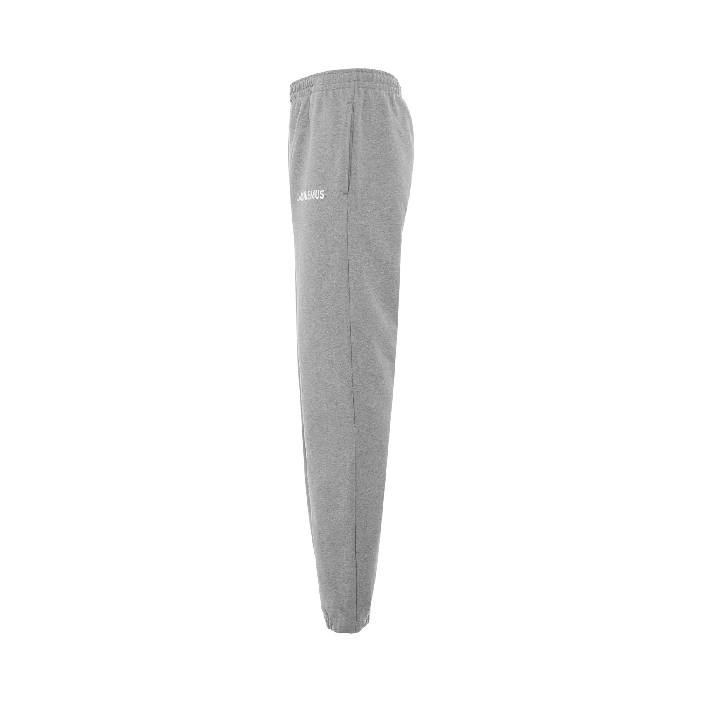 Logo Printed Track Pants in Grey