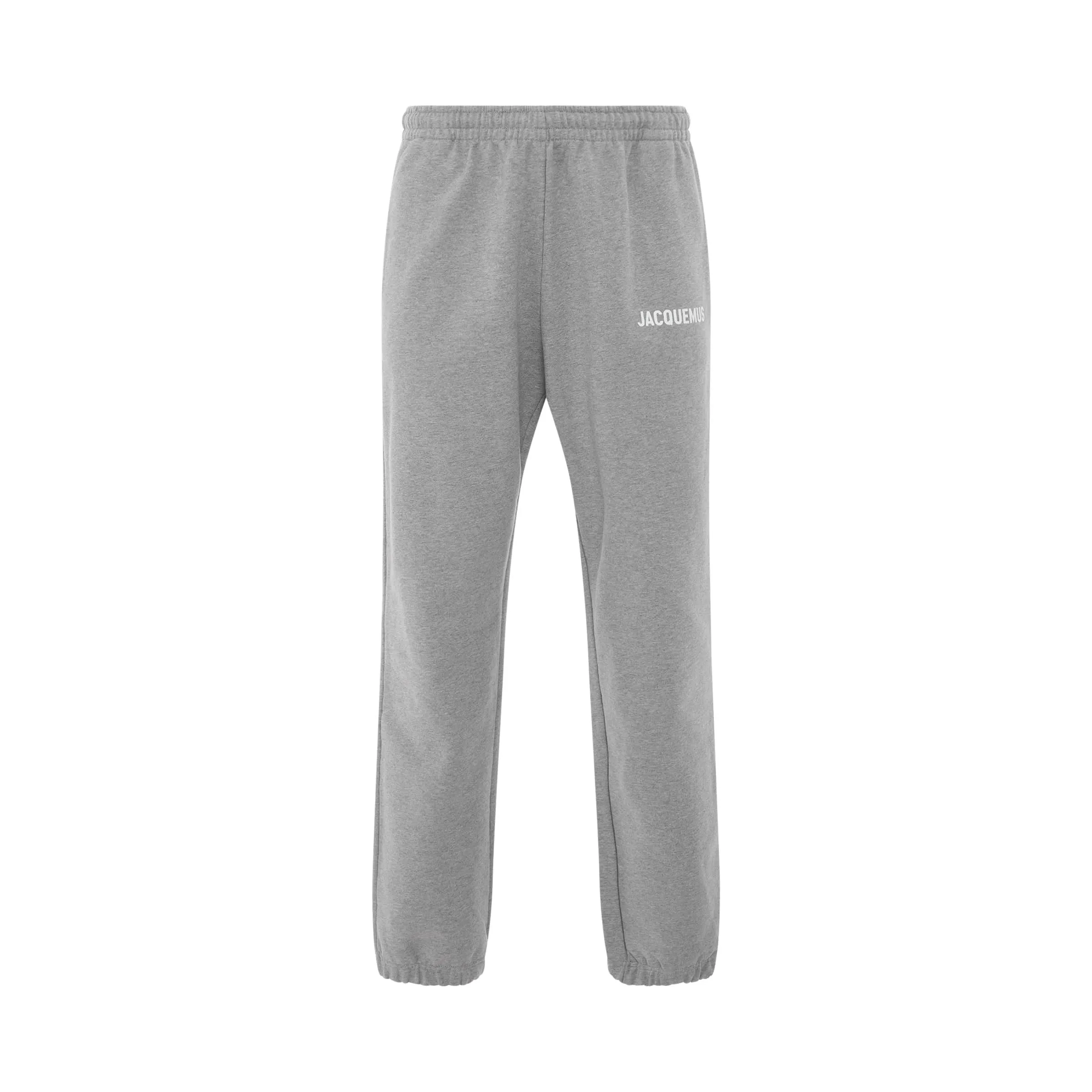 Logo Printed Track Pants in Grey