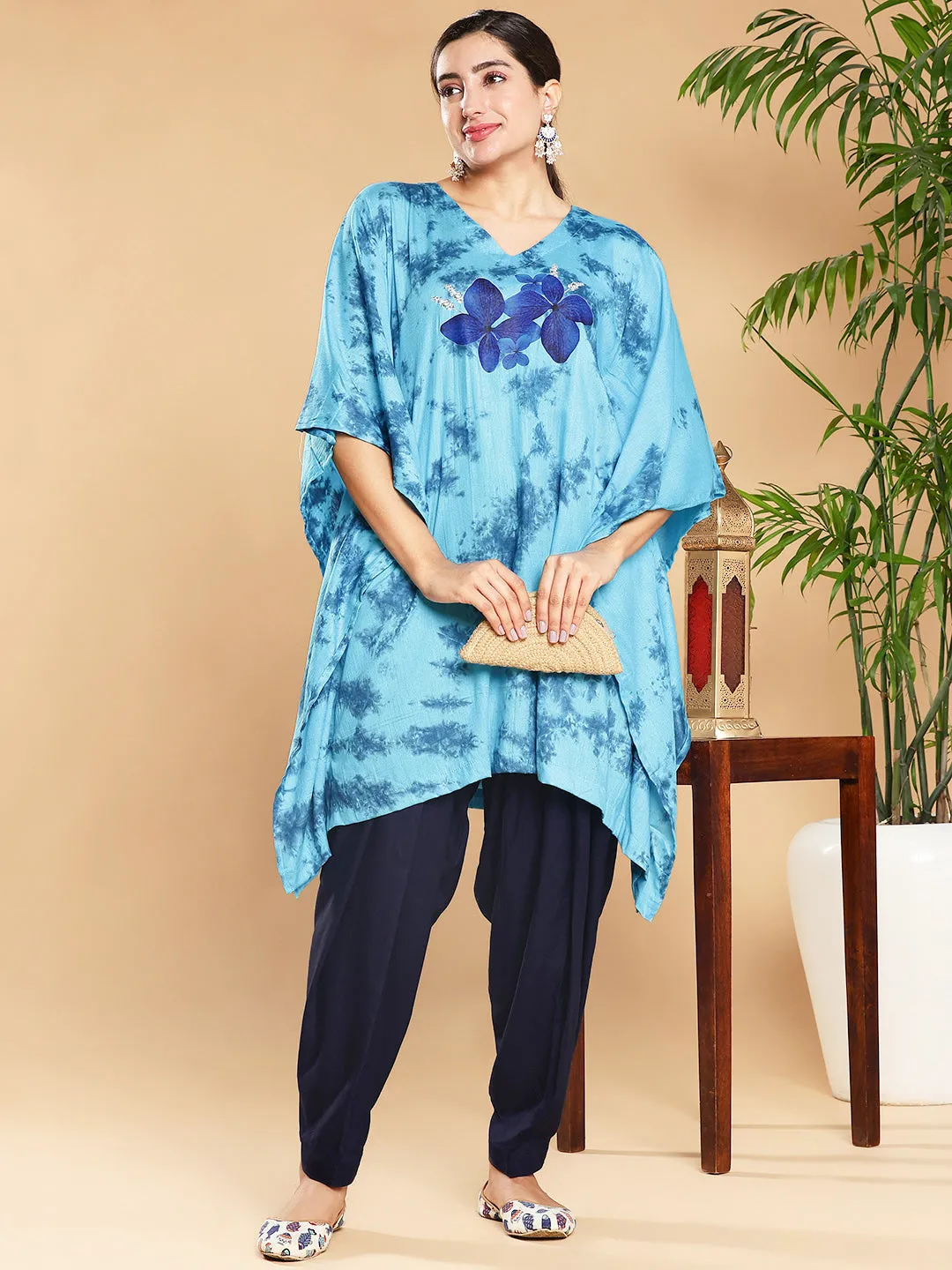 Navy Rayon Salwar