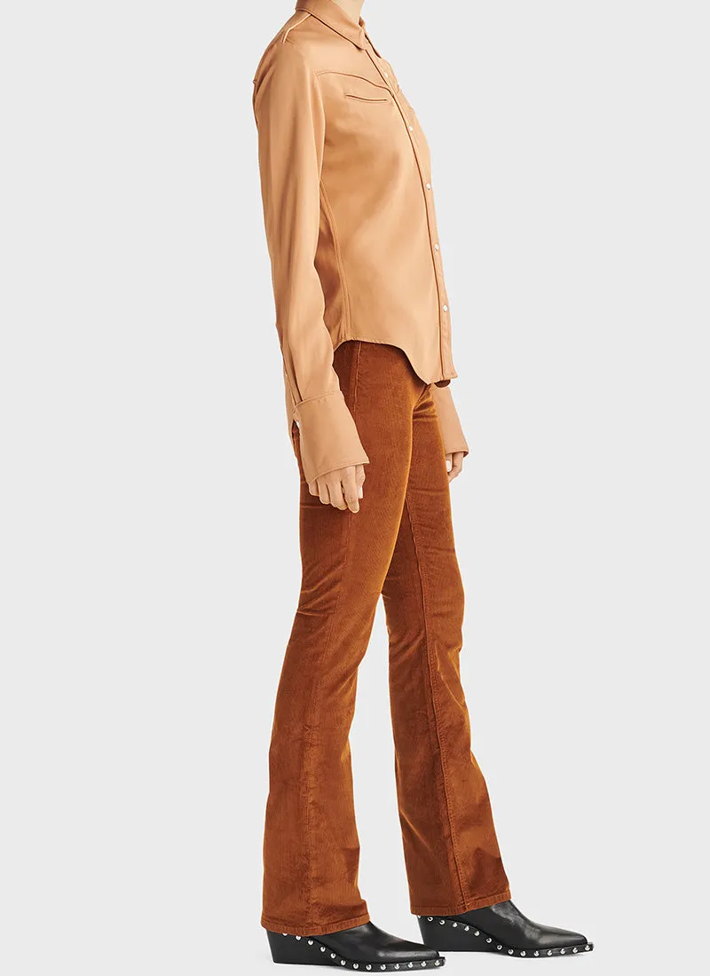 Peyton Mid-Rise Bootcut Corduroy Pant