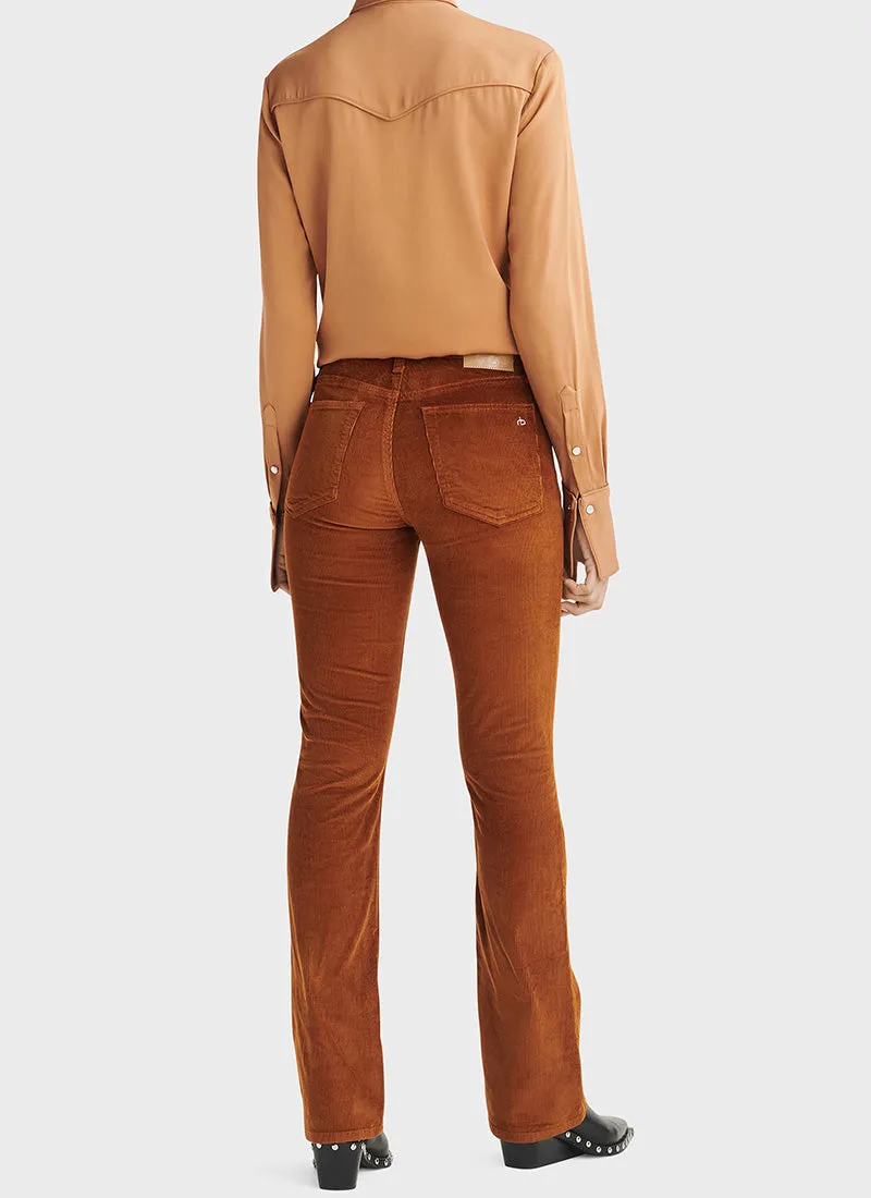 Peyton Mid-Rise Bootcut Corduroy Pant