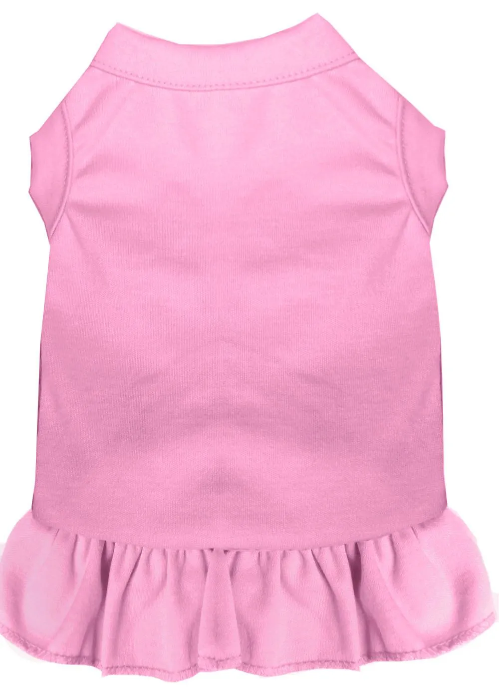 Plain Pet Dress Light Pink Xl (16)