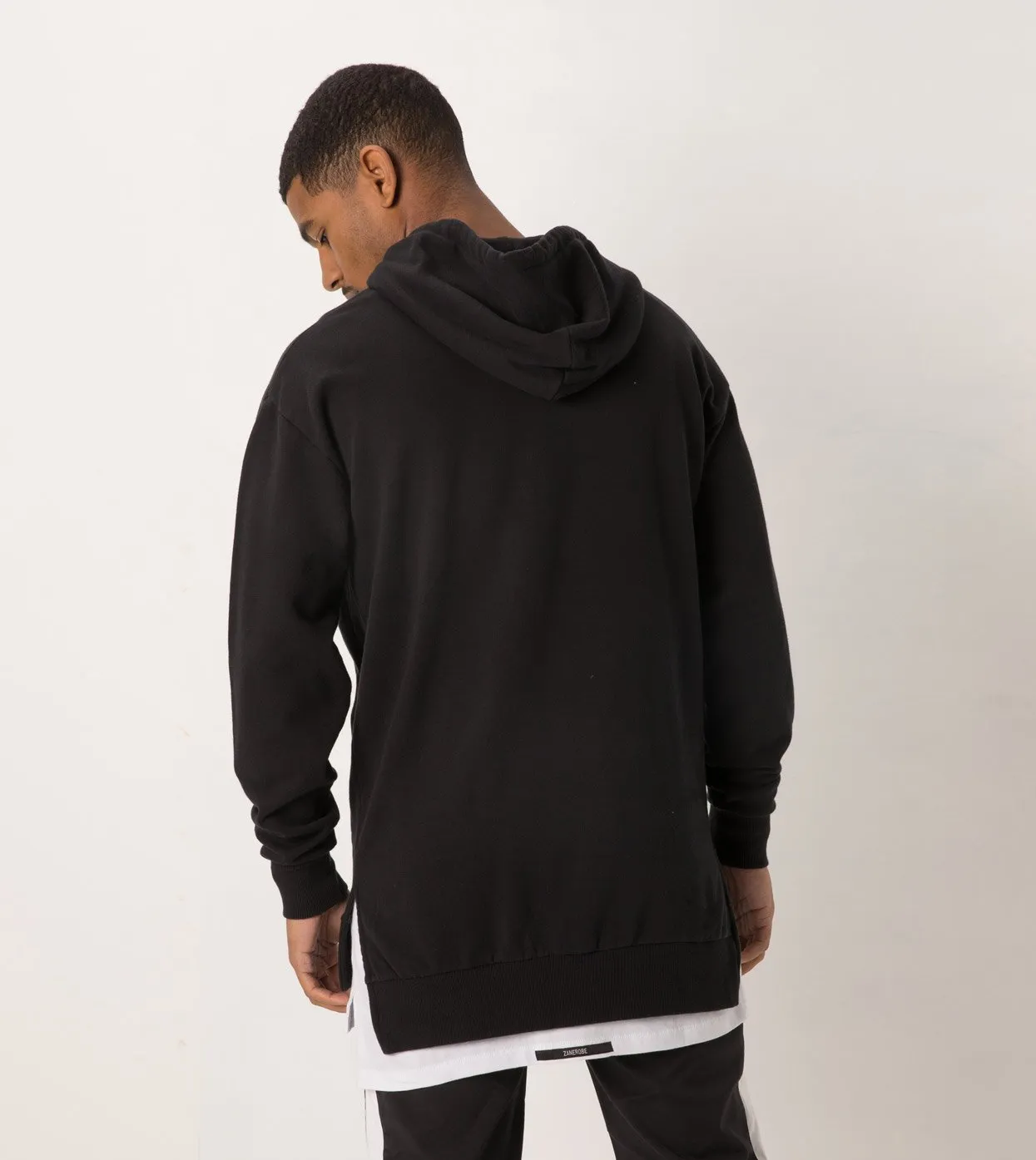 Rugger Hood Sweat Black