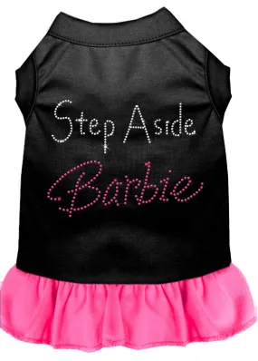 Step Aside Barbie Rhinestone Dress Bright Pink Sm (10)