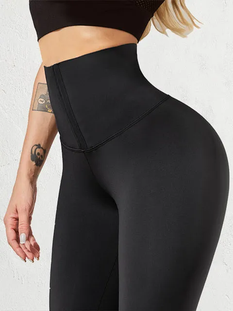 Wjczt Women High Waist winter Keep Warm Legging Sexy Push Up Leggings For Fitness Sports Corset Slim Sportswear Female Pants