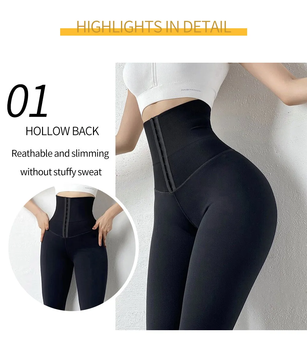 Wjczt Women High Waist winter Keep Warm Legging Sexy Push Up Leggings For Fitness Sports Corset Slim Sportswear Female Pants