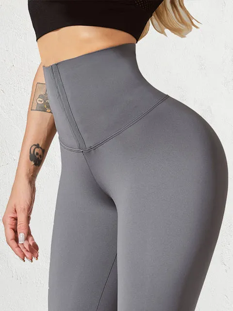 Wjczt Women High Waist winter Keep Warm Legging Sexy Push Up Leggings For Fitness Sports Corset Slim Sportswear Female Pants